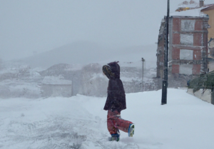 Juliette se hace sentir en Cantabria con temperaturas bajo cero y complicaciones en las carreteras